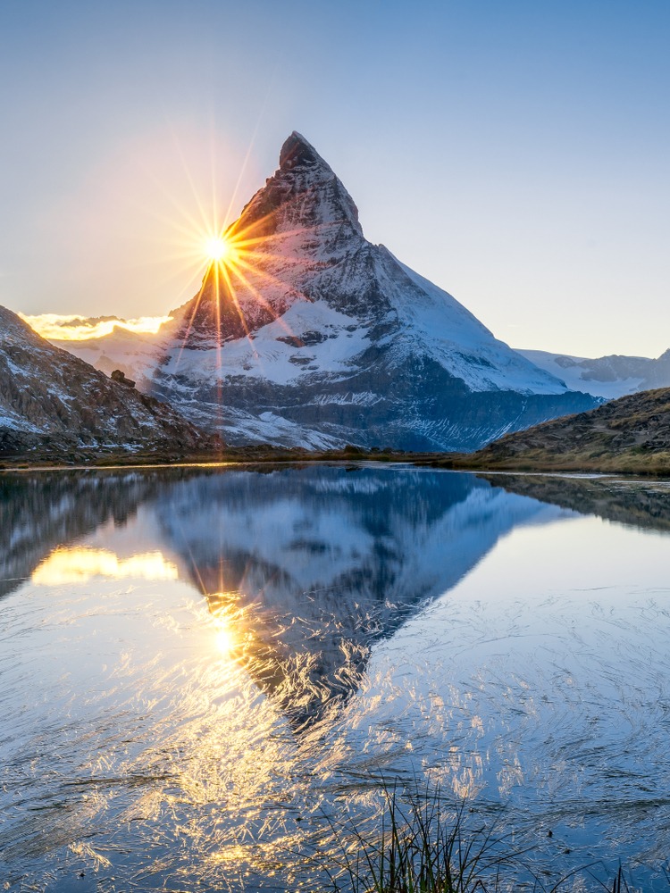 the Swiss alps matterhorn